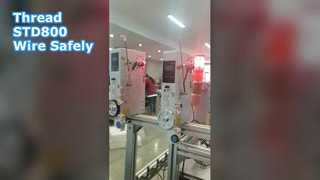 نحوه رزوه کشیدن سیم STD800